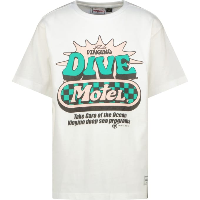 Vingino Boys Heryo T-shirt Real White Größe: 2 | T-Shirts Outlet | kids | Weiß