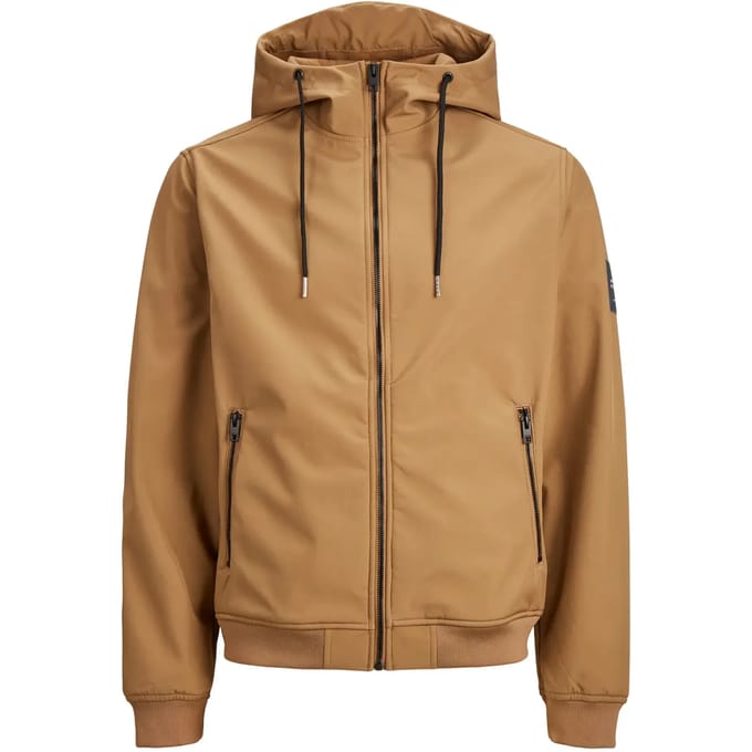 JACK&JONES JJEBASIC SOFTSHELL HOOD NOOS Heren Jas - Maat XL