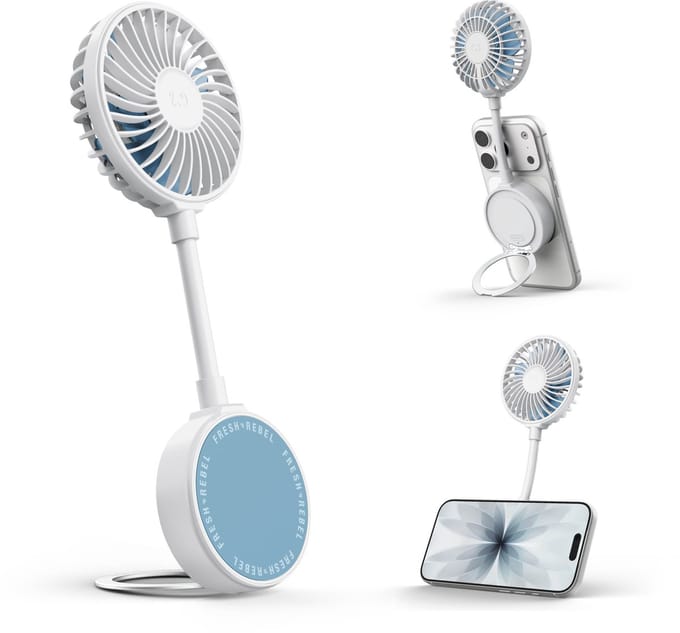 Fresh 'n Rebel Magnetic Fan - Arctic Blue