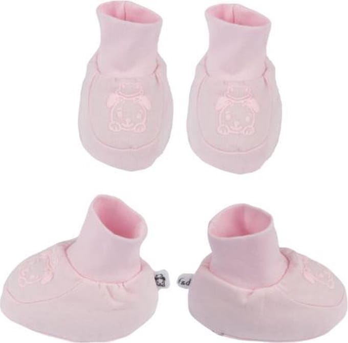 Frogs & Dogs babyschoentje Roze