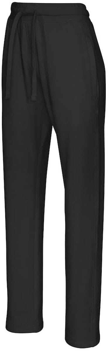 Cottover SWEAT PANTS LADY - GOTS GECERTIFICEERD 141013 - Zwart - L