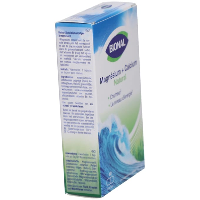Bional Magnesium + Calcium Nieuwe Formule 40 Capsules