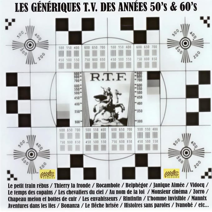 Various Artists - Les Generiques T.V. Des Annees 50's & 60's (CD)
