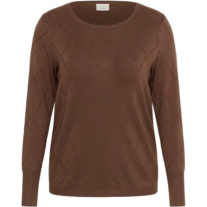 Vrouwentrui KAFFE Curve Lizzy Argyle