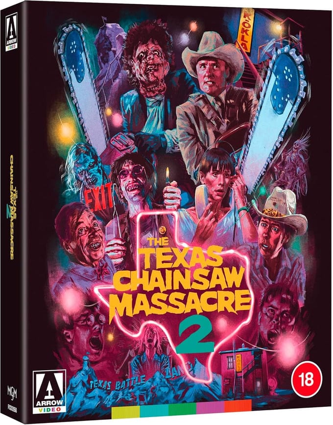 The Texas Chainsaw Massacre 2 - Limited Edition - Blu-ray - Import