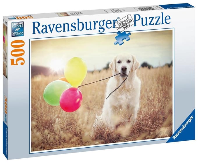 Ravensburger puzzel Ballonnen feestje - Legpuzzel - 500 stukjes