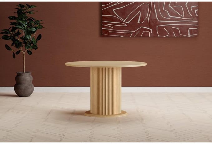 Svea - Waldo ronde eettafel MDF - naturel