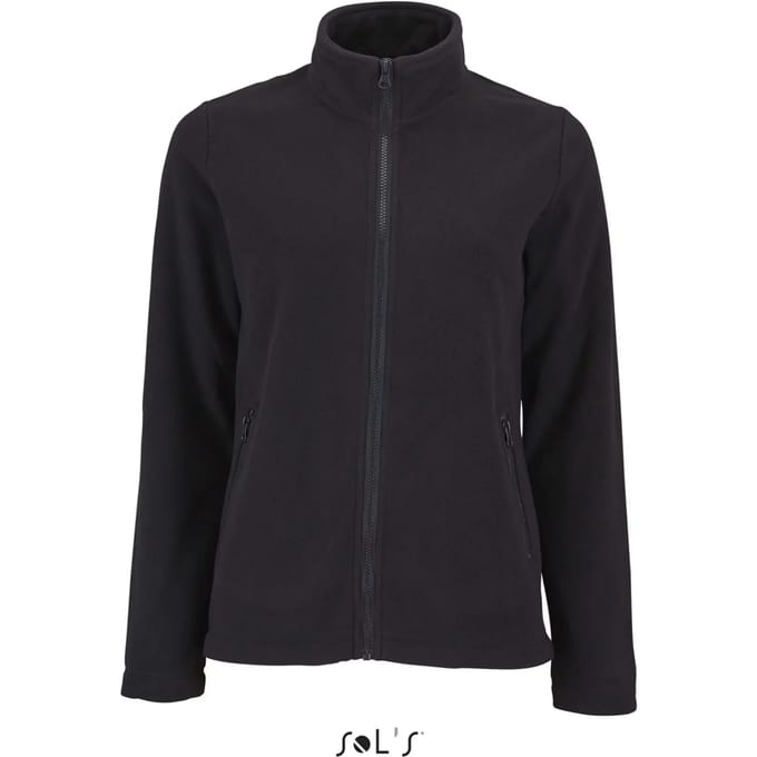 SOL'S Women´s Plain Fleece Jacket Norman L02094 - Black - S
