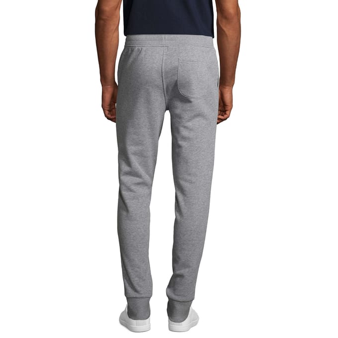 SOLS Heren Jake Melange Slim Joggingbroek (Grijze Melange)