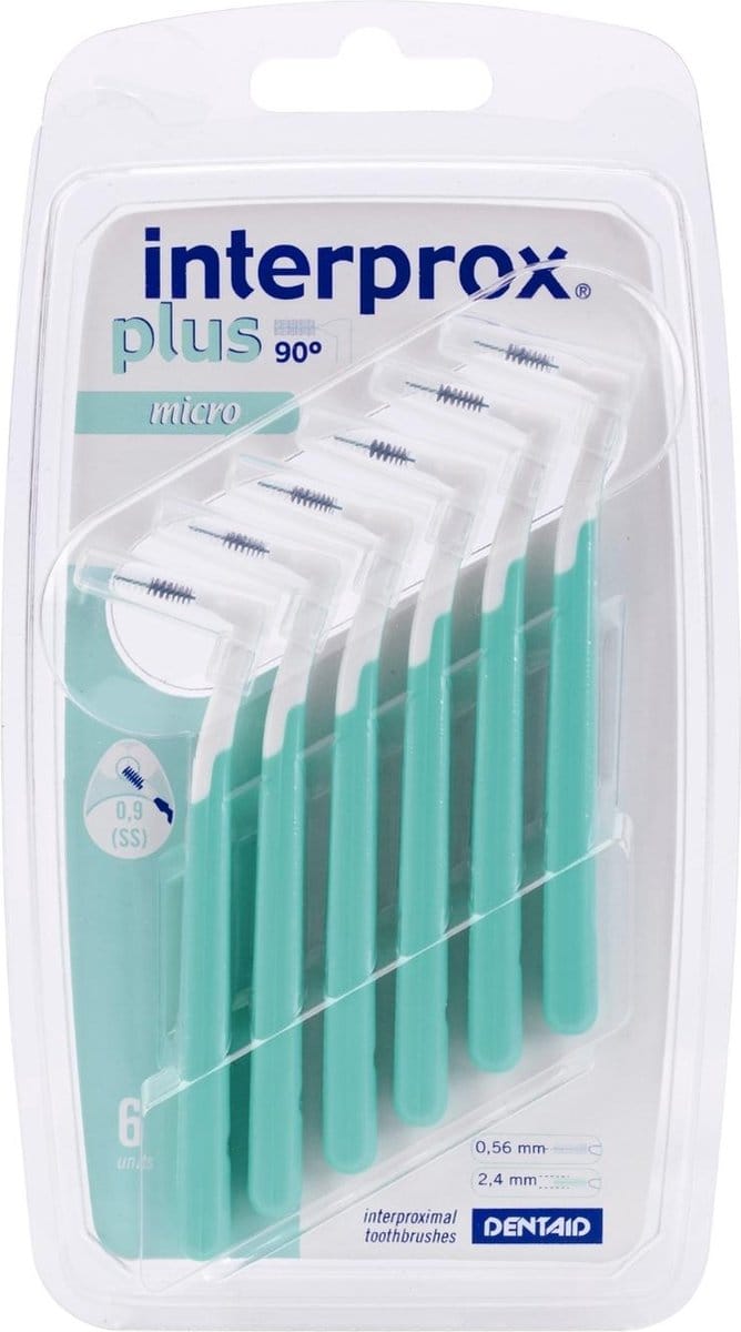 Interprox Plus Micro - 2.4 mm - Groen 3 x 6 stuks - Voordeelpakket