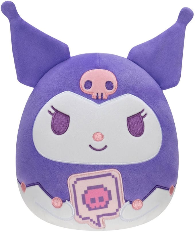 Squishmallows Knuffel Pluche Hello Kitty - Kuromi Digital Skull 20cm