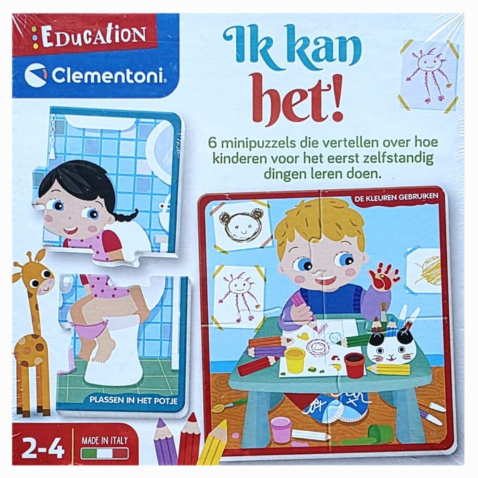 clementoni education ik kan het! - ik kan het - educatief - clementoni - kinderen - spel