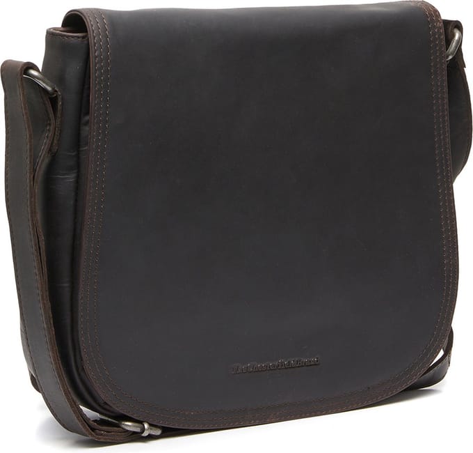 Chesterfield Everglades Waxed Pull Up Schoudertas - Bruin