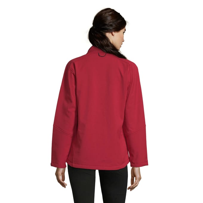 SOLS Dames/dames Roxy Soft Shell Jacket (ademend, winddicht en waterbestendig) (Rood)