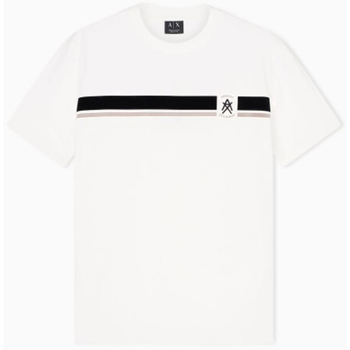 Armani Exchange XM001792 t-shirt gebroken wit / offwhite, S