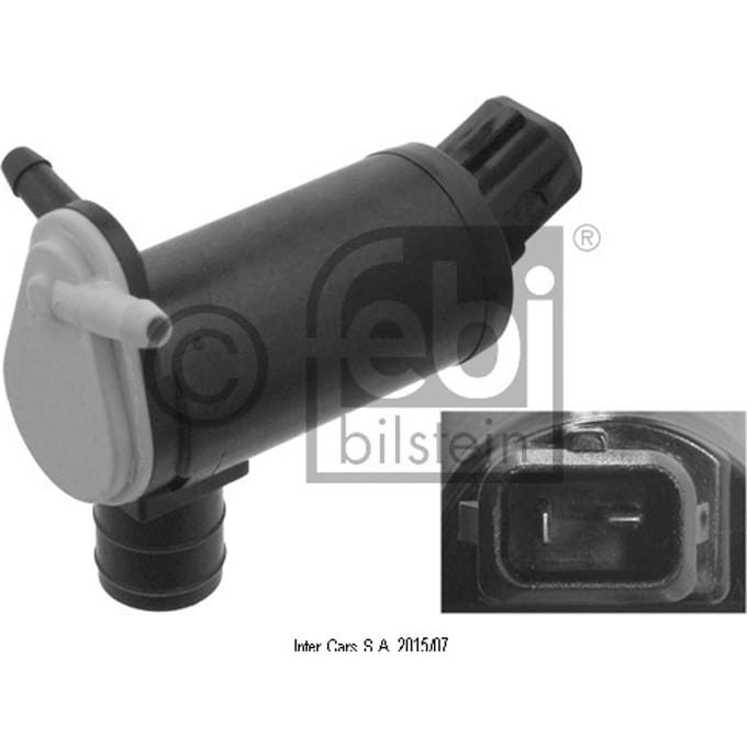 Waterpomp, koplampsproeier FEBI BILSTEIN 06084