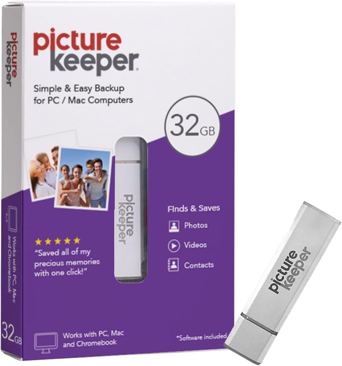 Draagbare Flash Drive - Foto Backup - Opslag Uitbreiden - Automatische Back-up - 32GB Opslag