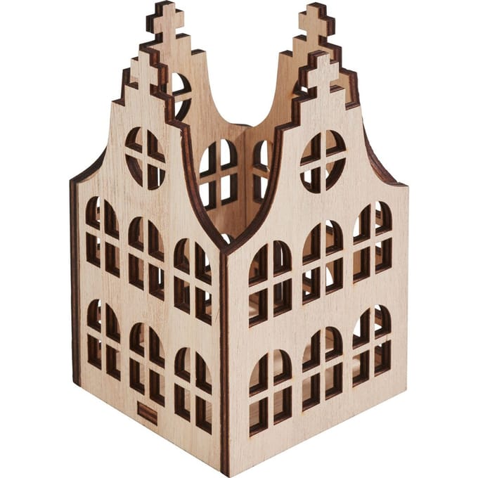 VBS Houten steekmotief "Kerk"