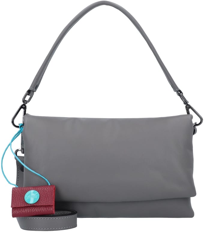 Gabs Iduna Schoudertas M Leer 26 cm - Dames - smog