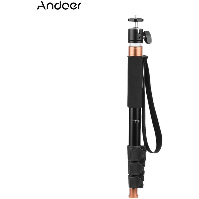 95CM Telescopische Aluminium Microfoon Boom Paal Houder Monopod Verlengstang