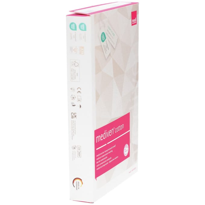 Mediven Cotton Ccl2 Ad O.t. Caramel M4 1paar 1 Kousen