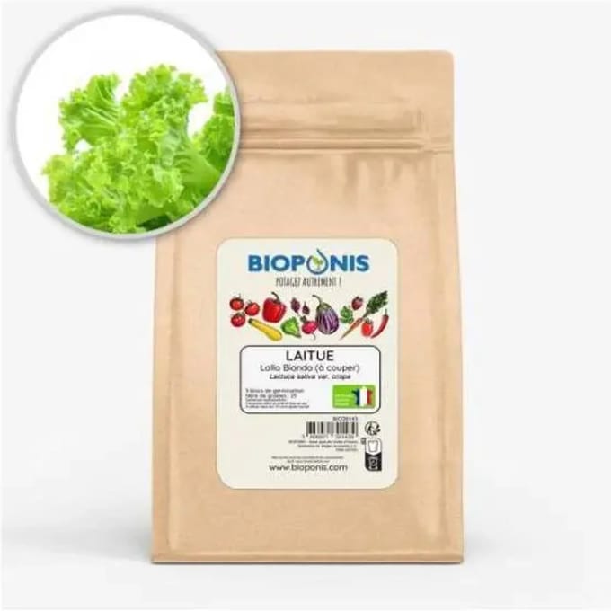 Voeding voor de moestuin Bioponis Lollo Bionda (x5)