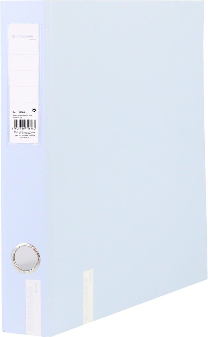 Ancor Ringband EMBOSS DRY A4 2R D-30mm Blue