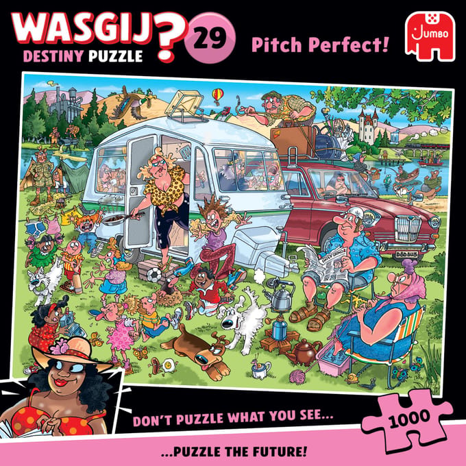 Wasgij Destiny 29 - Op de camping! - Pitch Perfect! - 1000 stukjes puzzel - Legpuzzel