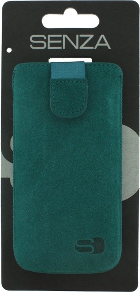 Senza Slide Leren Insteekhoes - XL - Coral Green