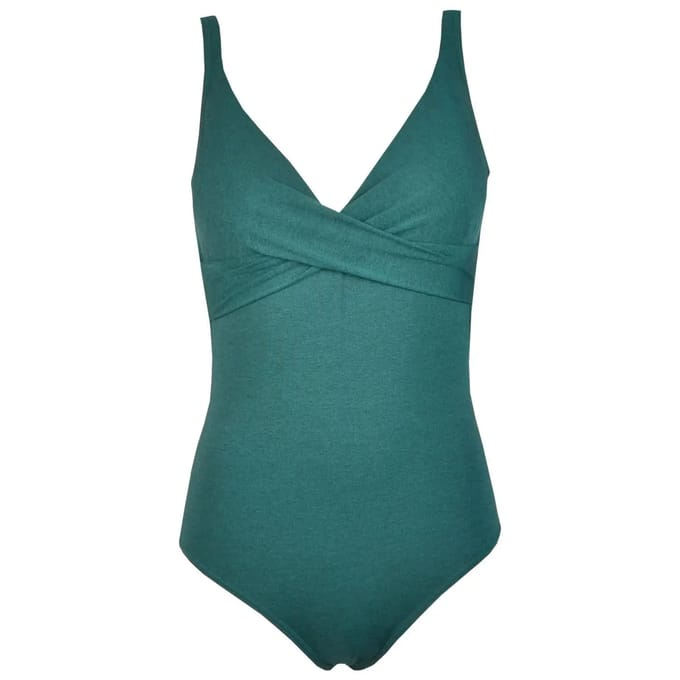 Eénpiece badpak met V-hals voor dames Red Point Ibona