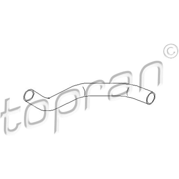 Topran Slang, ontluchting motorblok HANS PRIES 721 793