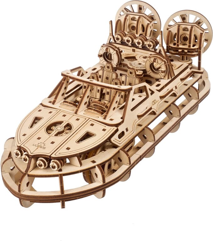 Ugears Houten Modelbouw - Reddingshovercraft