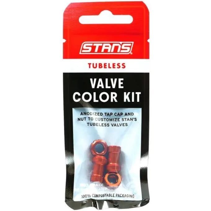 Kleurenset ventieladapter Stans