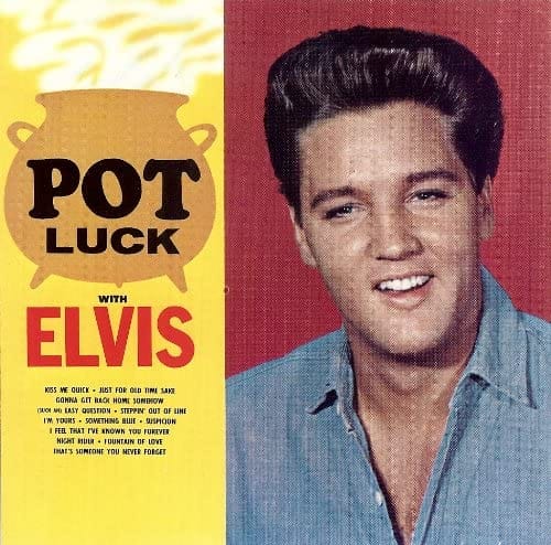 CD ELVIS PRESLEY Pot Luck Japan Rock Gebruikt