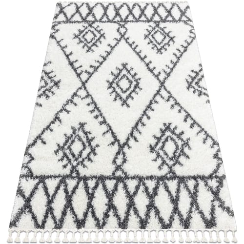 Kleden Rugsx Tapijt UNION 3481 Zigzag crème / grijs 140x190 cm