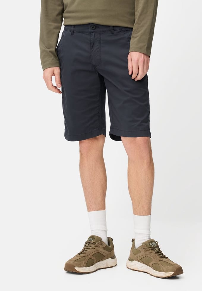 camel active Bermudashorts met rits - Maat menswear-44IN - Donkerblauw