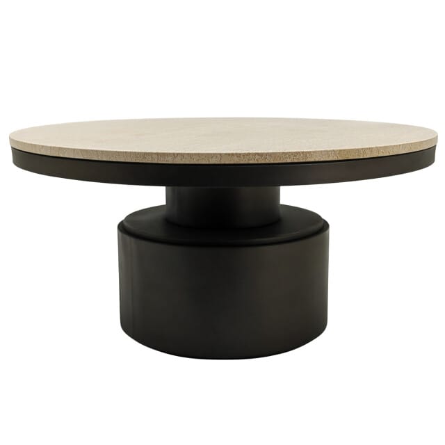 PTMD - Salontafel Bregt - Beige - 90x90x45cm