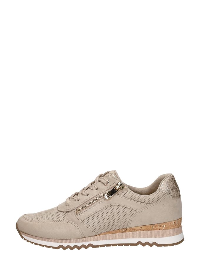 Marco Tozzi Sneakers beige Synthetisch - Dames - Maat 39