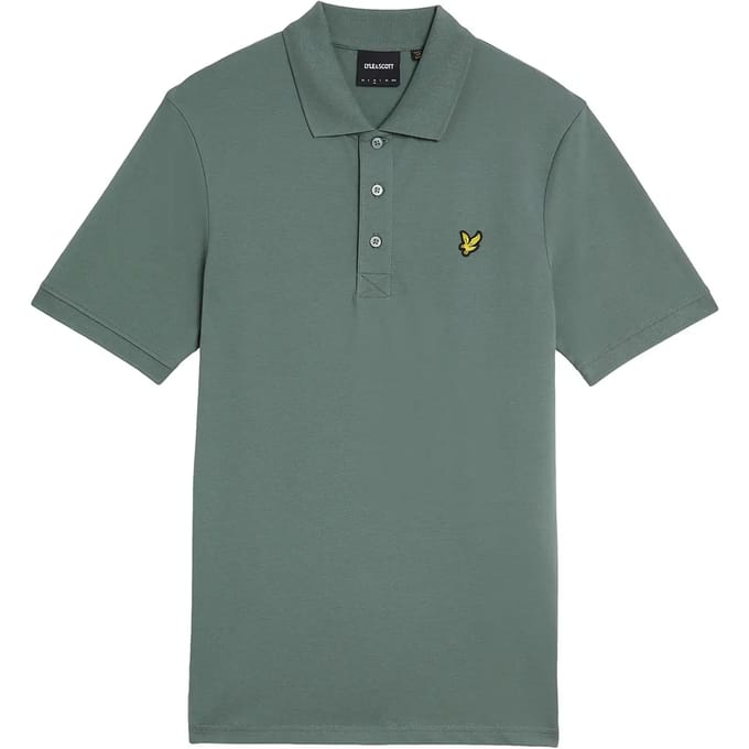 Lyle and Scott Polo Mercurial Green - Maat S - Heren