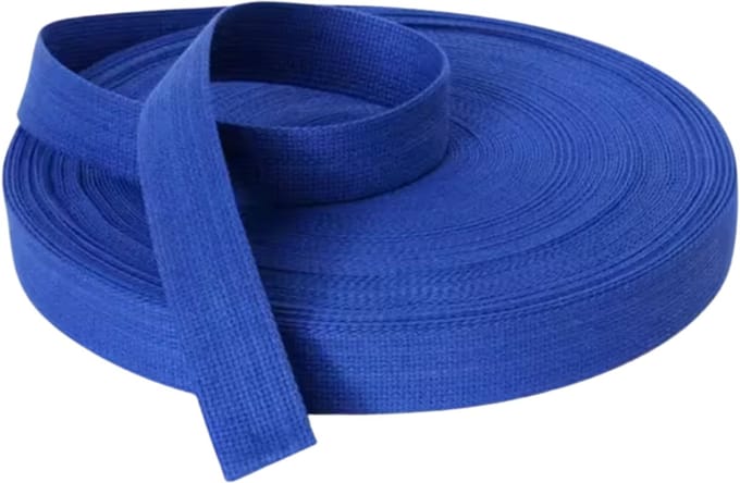 Judoband 40 mm - Rol 50 meter - Blauw