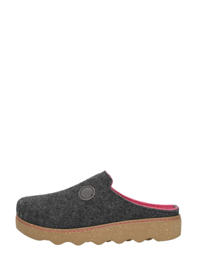 Rohde Pantoffels Grijs Synthetisch - Dames - Maat 39