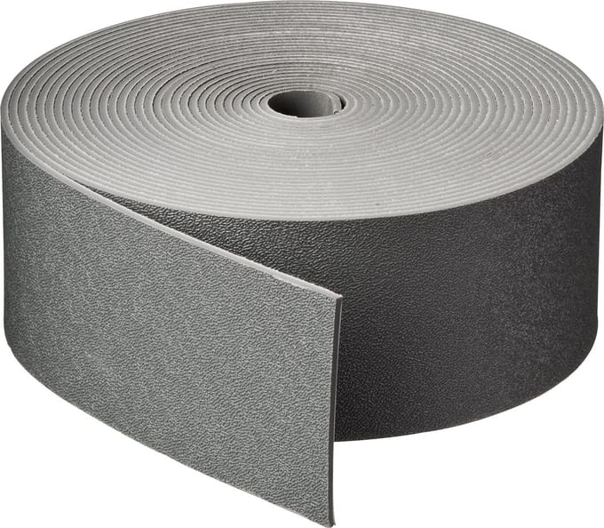 Wovar Borderrand Kunststof Grijs 7,5 cm hoog | Rol 10 Meter