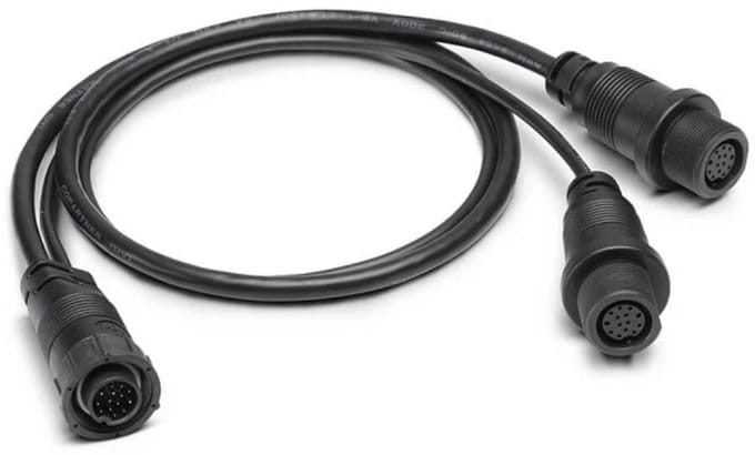 Humminbird SOLIX/APEX MSI/HW DS CHIRP Splitter Cable - 14 M ID SIDB Y