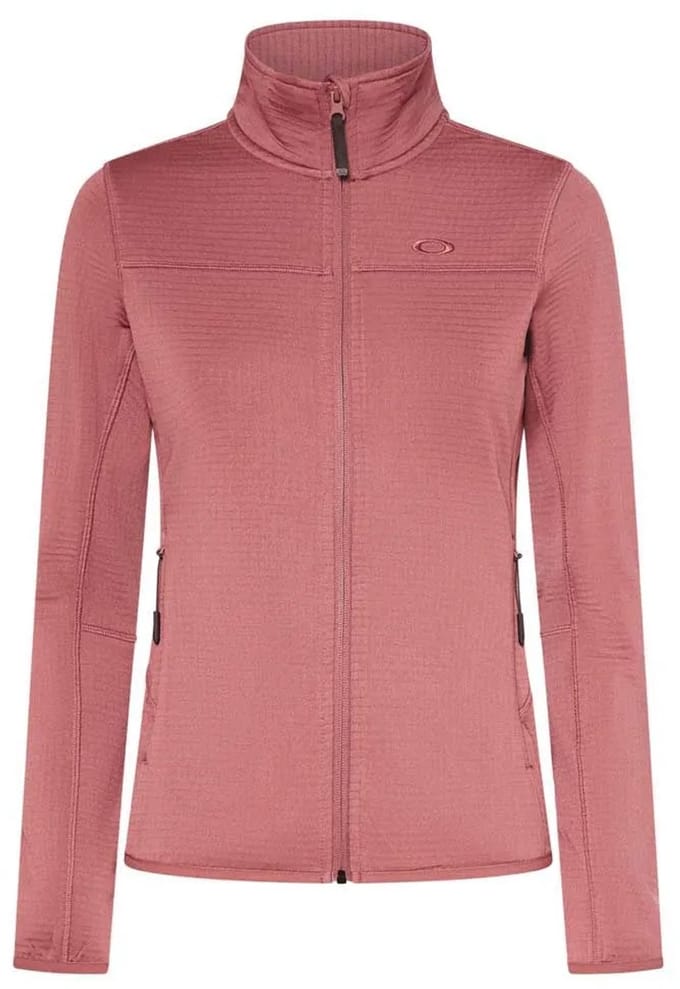 Oakley Apparel Canopy Fleece Met Volledige Rits Roze M Vrouw