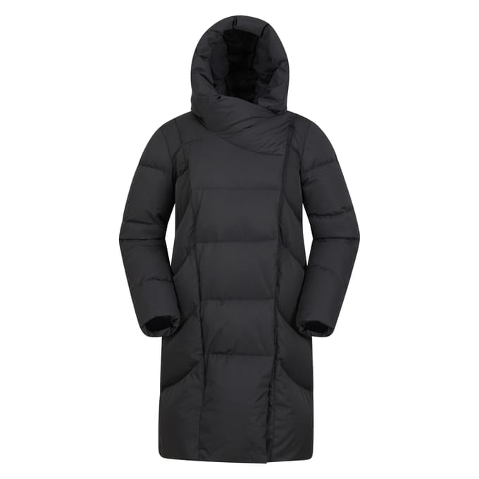 Mountain Warehouse Dames/Dames Cosy Extreme II Wrap Donsjack (Zwart)