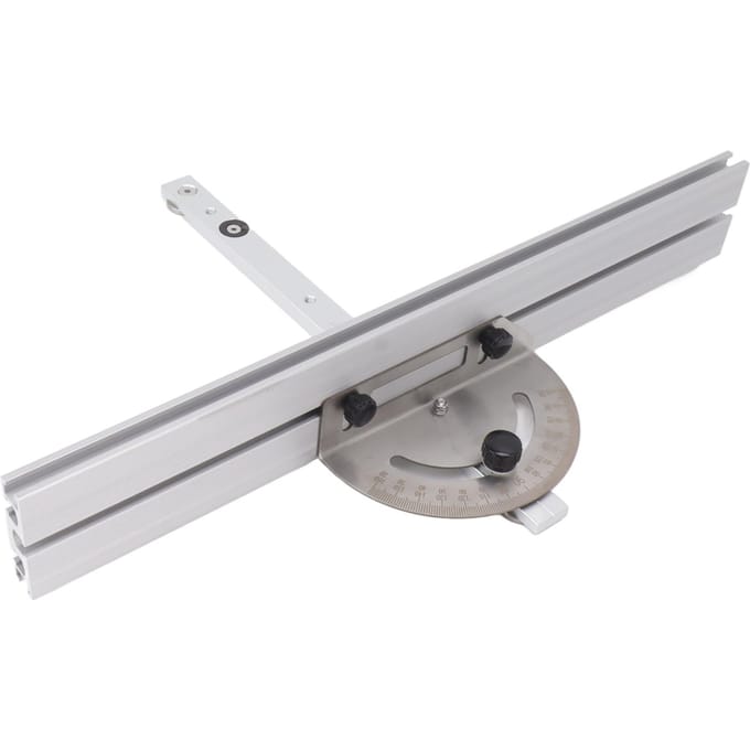 Hoekgradenboog Hoekzoeker Liniaal Aluminiumlegering Gradensboog Houtbewerkingsliniaal Hoekmeetgereedschap gray