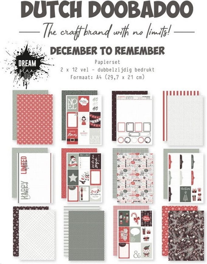 DDBD papier December to Remember 2x12