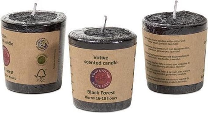 Geurkaarsje Votief Black Forest (3 stuks)