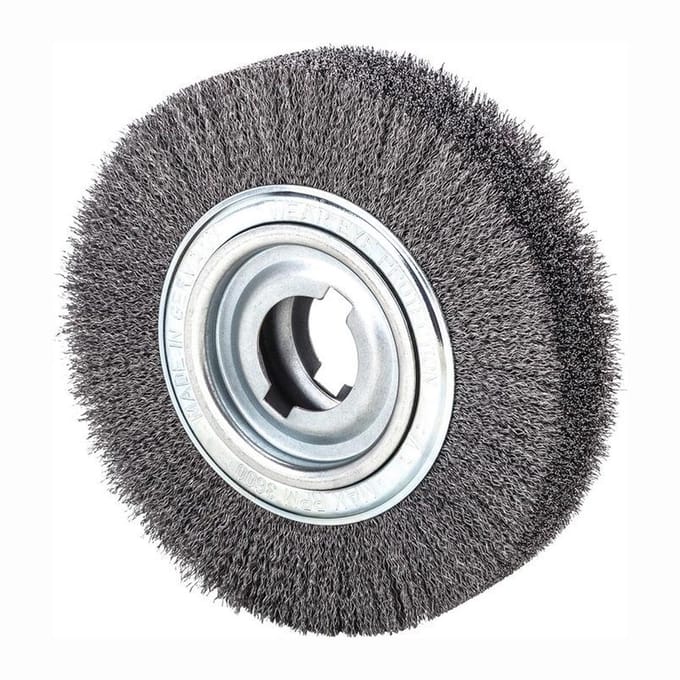 Opbouw Lessmann Rondborstel Ø 250 mm Draaddikte 0,35 mm - 377053