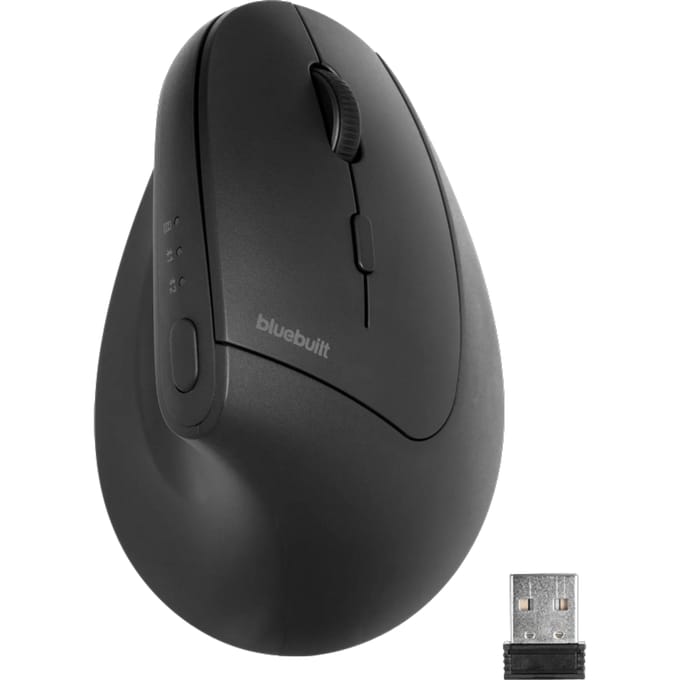 BlueBuilt Summus Pro Verticale Ergonomische Bluetooth Muis